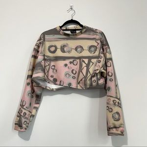 Crop Top High Waist Skirt Set